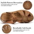thumbnail image 2 of Ablanczoom Womens Sandals: Closed Toe Comfortable Sandals for Women Non-Slip Arch Support Summer Shoes, 2 of 6