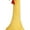 Yellow, variant on Rubber Chicken Squeaky Dog Toys for Small, Medium or Large Pet Breeds, Play Fetch, Reduce Separation Anxiety