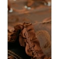 thumbnail image 5 of INSPIRE CHIC Women's Lace Up Corset Strapless Victorian Boned Bustier Corset Top Brown XL, 5 of 5