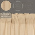 thumbnail image 3 of VHC Brands Burlap Vintage Window Curtain Topper Valance, Beige, 16x60, 3 of 8