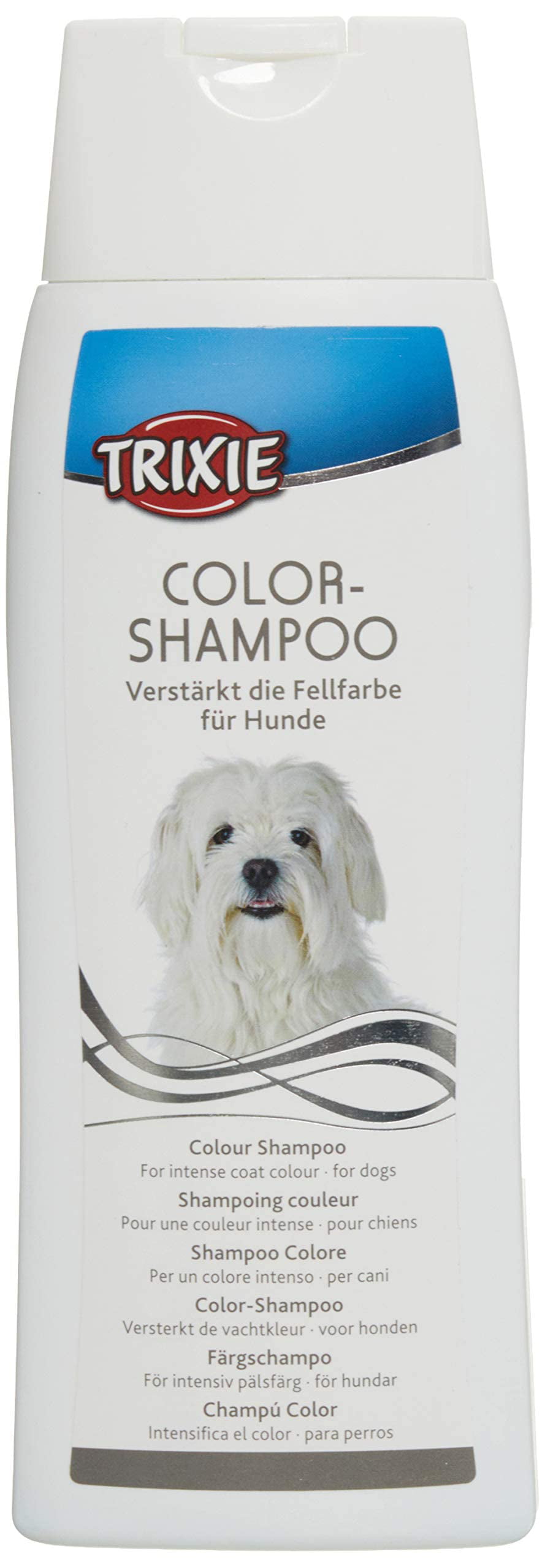 Trixie: - Colour Shampoo | Dog Shampoo for Intense Coat Dogs, Strengthens The Colour of The Dog's White or Light-Coloured Coat | Helps in Removing Smells and Odours - 250ml - Walmart.com
