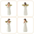 thumbnail image 6 of thovorrnl Angel Figurines for Women, Guardian Angel Statue Holding Red Bird, Sympathy Angel Gifts, 6 of 8