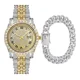 thumbnail image 1 of Nuevo Reloj De Cuarzo Hip Hop De Diamantado Para Unisex, 1 of 8