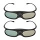 thumbnail image 3 of DLP Link 3D gafas recargables 144Hz actualización izquierda derecha ojo rotación 3D obturador activo gafas para proyector, 3 of 8