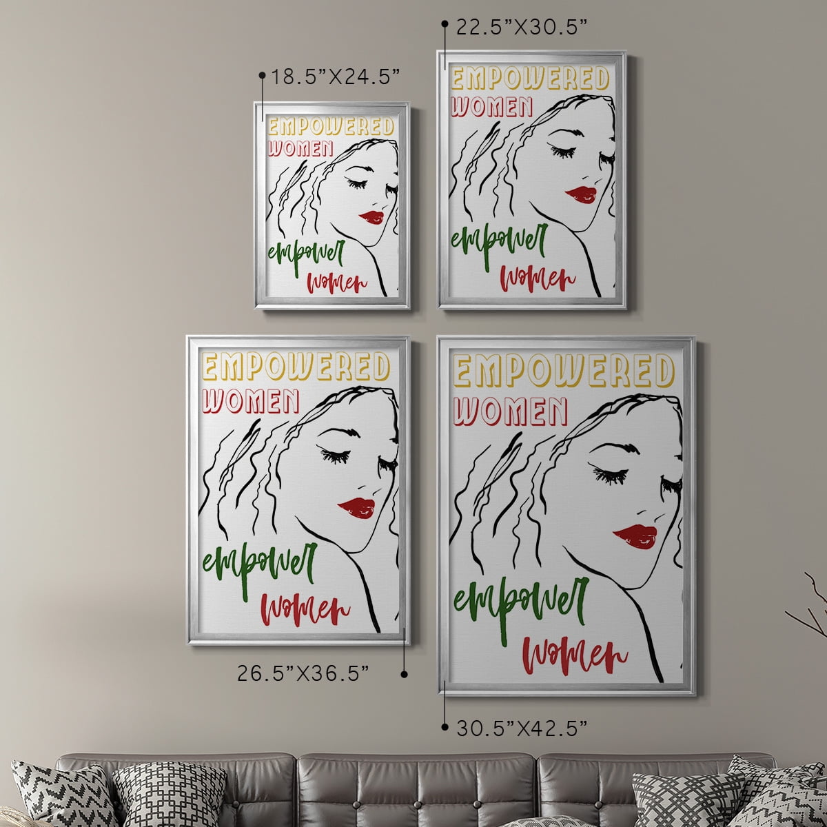 Empowered Women Premium Classic Framed Print - Ready to Hang