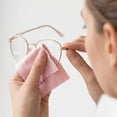 thumbnail image 3 of Microfiber Cleaning Cloth, Thicked Polishing Cloths for Eyeglass Cleaning, Soft & Flexible Lint Free Cleaner Wipes for Glass, Jewelry, Screen, Camera Lens,1pc,3.15x3.15 inches, 3 of 5