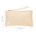 thumbnail image 2 of ELAYARD Cartera Clutch De Beige Con Estampado Cocodrilo Suave Y Resistente, 2 of 6