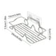 thumbnail image 3 of Estante Multifuncional de Acero Inoxidable con Gancho Adhesivo y Sin Necesidad de Taladrar. Ideal para Artículos de Baño y Cocina., 3 of 6