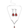 thumbnail image 5 of Women Necklace Jewelry Gift with Earrings for Birthday and Wedding 1Set, 5 of 5