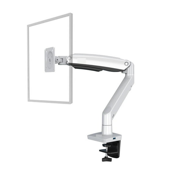 F100A Gas Spring Arm 22-35 Inch Screen Desktop Monitor Holder 360 Rotate 3-12kgs Monitor Mount Arm With USB 3.0 Port ,Easy to Use