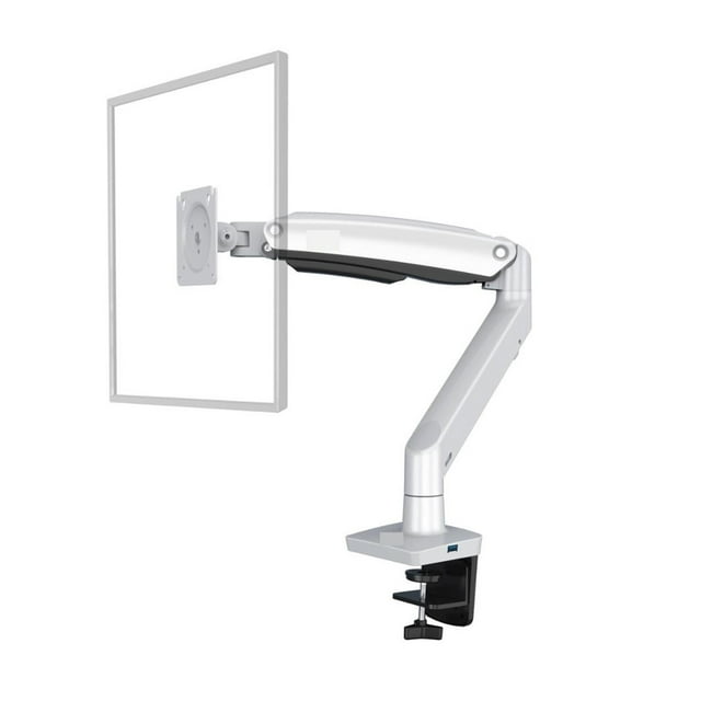 F100A Gas Spring Arm 22-35 Inch Screen Desktop Monitor Holder 360 Rotate 3-12kgs Monitor Mount Arm With USB 3.0 Port ,Easy to Use