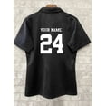 thumbnail image 3 of Camiseta de rugby All Blacks de Nueva Zelanda 20024 para niños, talla de hombre: S-5XL (nombre y número personalizados impresos), 3 of 5