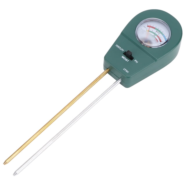 Accesorio para el cuidado de plantas, Probador de suelo LY101 Probador de suelo digital Medidor de humedad del suelo Claridad notable