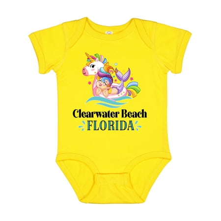 

Inktastic Clearwater Beach Florida Gift Baby Girl Bodysuit
