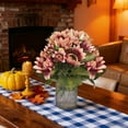 thumbnail image 5 of Fall Danhjin Fake Flowers Artificial Flowers in Vase, Thanksgiving Sunflower Faux Bouquet for Home Wedding Centerpiece Table Indoor Outdoor Decoration, 5 of 5
