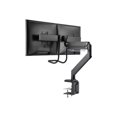 thumbnail image 3 of Amer Mounts HYDRA2HD1B - Mounting kit - adjustable arm - for 2 LCD displays - plastic, aluminum, steel - black - screen size: 15"-32" - desk-mountable, 3 of 5