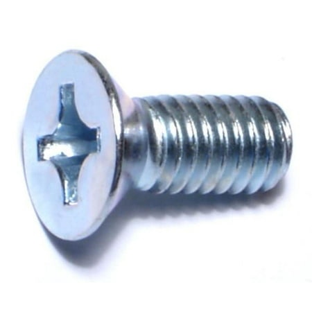 

5/16 -18 x 3/4 Zinc Plated Steel Coarse Thread Phillips Flat Head Machine Screws MSCFS-669