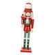 thumbnail image 5 of Adorno navideño de cascanueces, decoración de mesa, figura, estatua, cascanueces de madera A, 5 of 9