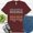 Maroon, variant on Retro Neutral Mama T-Shirt, Leopard Print Graphic Mom Life Tee, Maroon, M
