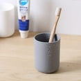 3PCS Bathroom Toothbrush Cup Unbreakable Plastic Tumbler Cup, Reusable ...