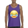 thumbnail image 1 of Artix - Men's Tank Top for Men, up to Men Size 3XL - Emoji Laughing Tears, 1 of 5