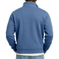 thumbnail image 2 of Men's St. Patrick's Day Henley Sweatshirt Lucky Shamrock Print Long Sleeve Pullover, 2 of 3