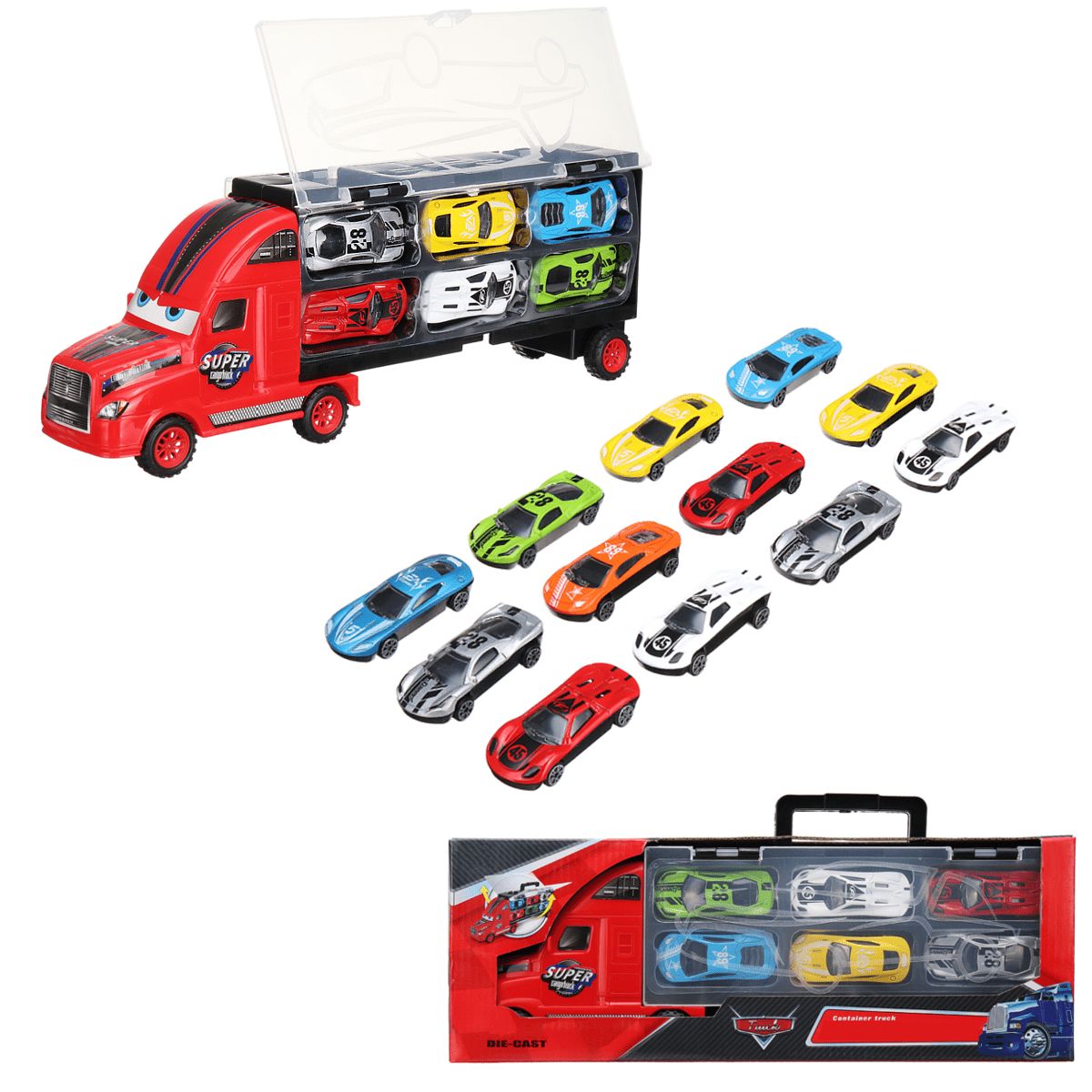 car transporter toy truck walmart