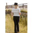 thumbnail image 4 of ABPHQTO Camiseta tie-dye gris con cuello en V para mujer, 4 of 5