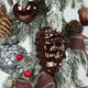 thumbnail image 3 of Cateissary 8x Árbol de Pino de Plástico Decoraciones Navideñas Cono de Pino Rojo, 3 of 5