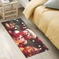 thumbnail image 5 of GZHJMY Christmas Snowman Bathroom Rugs Bath Mat 39 x 20 Inch Non-Slip Extra Soft and Absorbent Shaggy Bath Carpet for Tub, Shower, Bathroom Carpet Runner, 5 of 7