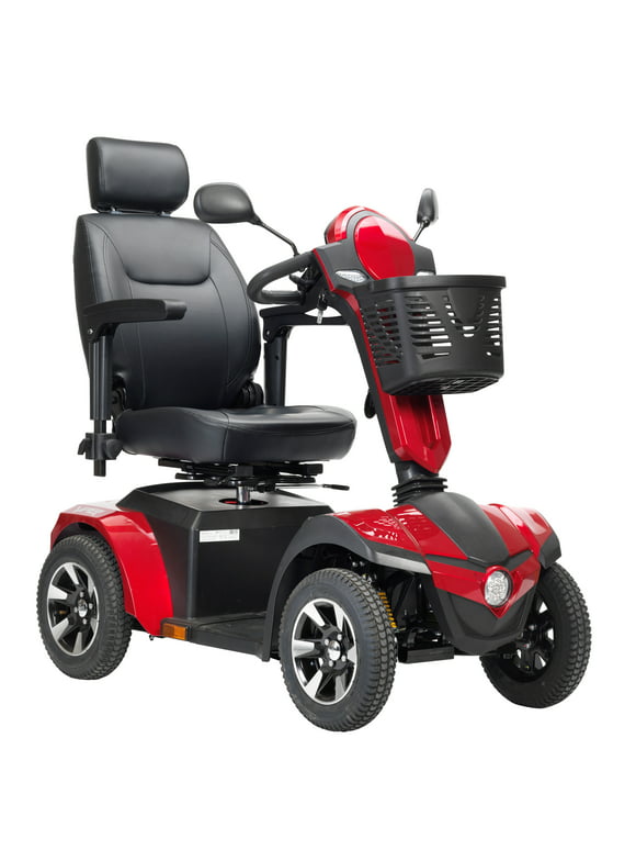 Drive Medical Panther 4-Wheel Heavy Duty Scooter, 22" Captain Seat