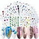 thumbnail image 1 of Decoración De Calcomanías Para Uñas, Pegatina Para Uñas Exquisita, 68 Hojas, Portátil, Encantadora Para Artista De Uñas Para Salón De Uñas, 1 of 8