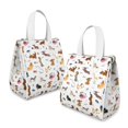 thumbnail image 2 of Cartoon Dachshund Insulated Lunch Bag for Women & Adults,Large Portable Soft Cooler Lunch Bag,Thermal Food Storage Tote with Pearl Cotton,8.66L,8.75x5.75x9.5 Inch, 2 of 6
