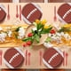 thumbnail image 5 of Platos desechables con temática de rugby, 50 platos de cena de 7 pulgadas para fiestas del día del juego y resistentes a fugas para una fácil limpieza, perfectos para decoraciones con, 5 of 7