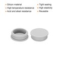 thumbnail image 2 of Uxcell Silicone Snap in Locking Hole Plugs for Kitchen  Bulkheads Waterproof Sealing Plugs 40.6mm/1.6 Inch Grey,2PCS, 2 of 6