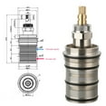 Brass Thermostatic Cartridge for Assad Shower Mixing Valve Repair Kit