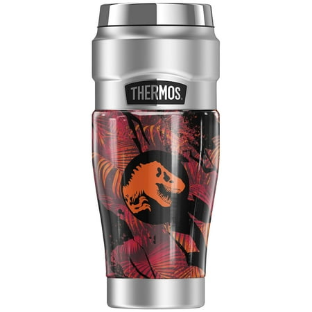 

Jurassic World Red Jungle Coin Variation THERMOS STAINLESS KING Stainless Steel Travel Tumbler Vacuum insulated & Double Wall 16oz