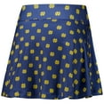 thumbnail image 3 of Women's ZooZatz Navy Notre Dame Fighting Irish Allover Print Flowy Skort, 3 of 3