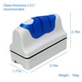 thumbnail image 3 of Magnetic Aquarium Fish Tank Glass Algae Glass Cleaner Scrubber Floating Clean Brush(M), 3 of 7