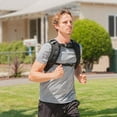 thumbnail image 2 of ProsourceFit Gilet d'Entraînement Pondéré pour l'Haltérophilie, la Course et la Mise en Forme, Entraînements de Musculation; Hommes et Femmes - 10 Lb, Noir, 2 of 8