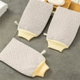 thumbnail image 4 of ELF Bath Gloves Bathing Accessory Bathroom Tools Showering Gloves Back Towels Showering Tool Body Towel, 4 of 7