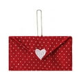 thumbnail image 2 of Valentine Envelopes under $5! Yannianjz Valentine's Day Envelope Decorations, Red Love Heart Gift Bag Embellishments for Greeting Cards, Scrapbooking, Party Favor Bags, Wedding Invitations, 2 of 9