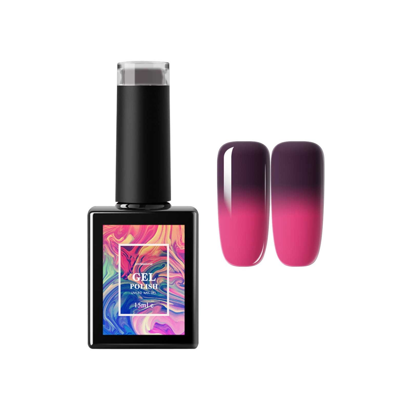 keusn temperature change nail polish nail gel glue gel nail polish pen