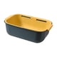 thumbnail image 1 of Escurri telescópico de doble capa, suministros de cocina desmontables, retráctil con , cesta para lavar , cola de alimentos Azul amarillo perfecl Cesta de drenaje, 1 of 8