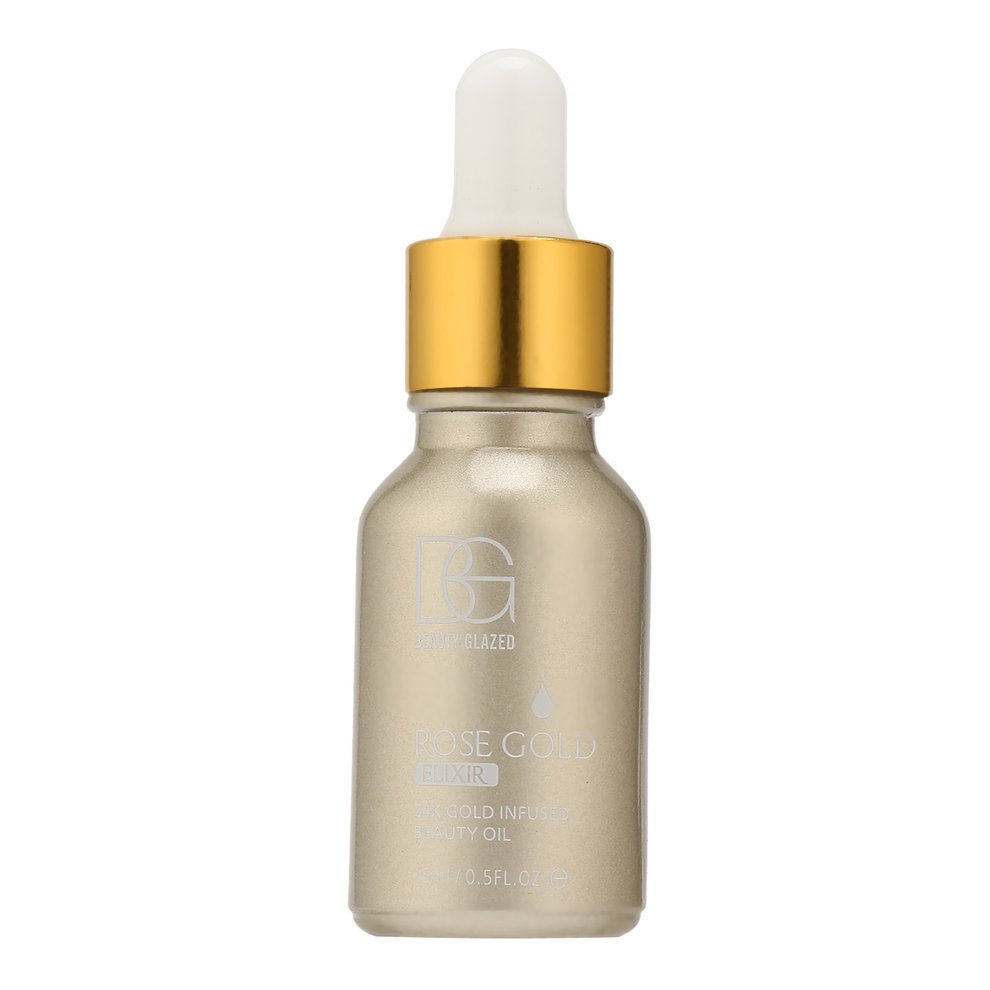 Clearance Sale BEAUTY GLAZED Elixir Skin Make Up Oil Infused Beauty Oil Essential Oil Before