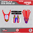 thumbnail image 4 of Kalair GFX Graphics Kit for Honda CRF300L (2021+) Split Series, 4 of 5