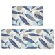 thumbnail image 1 of Alfombra De Cocina Con Estampado De Peces De Dibujos Animados Alfombra De Cocina Con Estampado De Peces De Dibujos Animados Almohadón Lavable Conjunto De Alfombras De Cocina Cómodas, 1 of 6