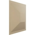 thumbnail image 2 of Ekena Millwork 11 7/8"W x 11 7/8"H Diane EnduraWall Decorative 3D Wall Panel, UltraCover Satin Smokey Beige (Covers 0.98 Sq. Ft.), 2 of 6