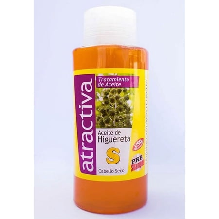 Atractiva Tratamiento de Aceite Higuereta Cabello Seco / Dry Hair Treatment 16 OZ