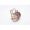 thumbnail image 2 of UGears Wood Puzzle Combination Lock-34 Pieces (Easy) 70020, 2 of 4